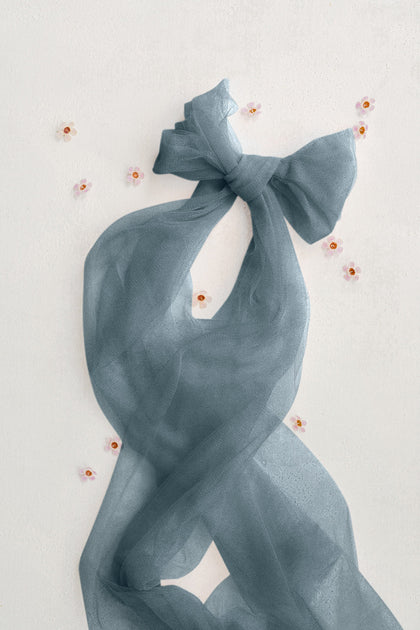 Tulle Sash | Made To Order | Eucalyptus