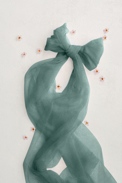 Tulle Sash | Made To Order | Rosemary