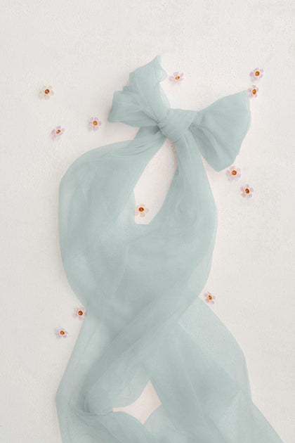 Tulle Sash | Made To Order | Sage