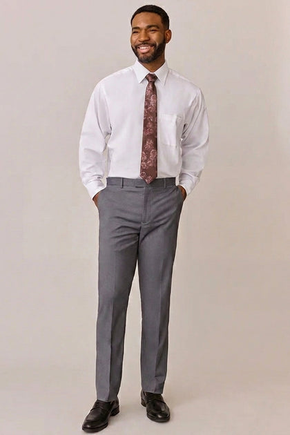 Satin Floral Print Tie | Made To Order | Mahogany Blooms