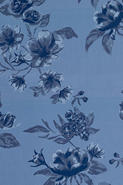 Color: Indie Blue Bouquet