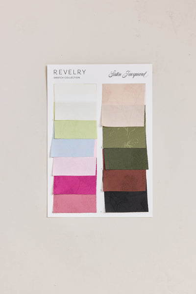 Satin Jacquard Color Collection
