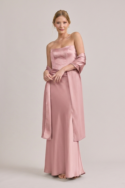 Satin Shawl | Made To Order | Blushing Bride