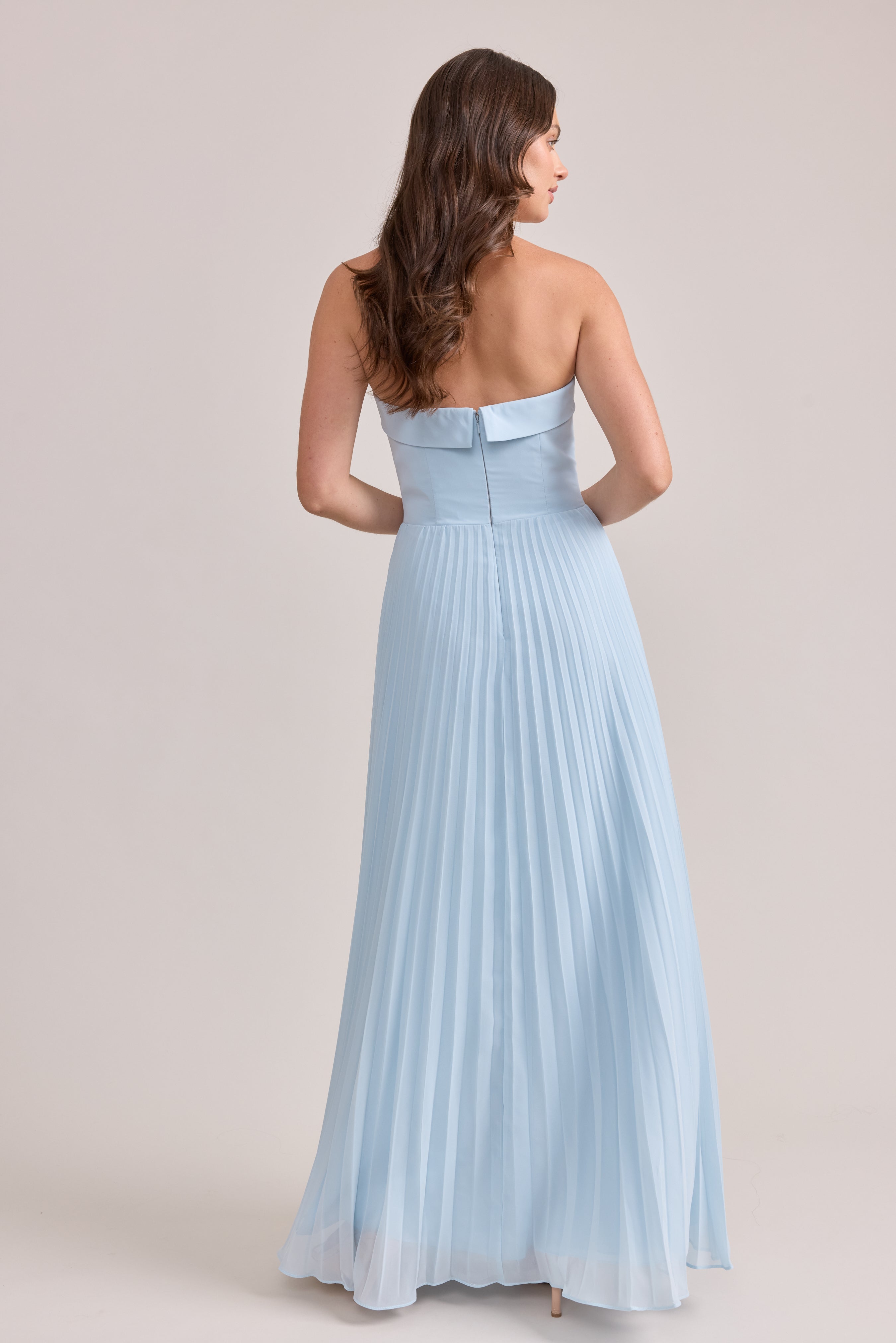 saylor blue satin dress Azazie Mermaid Strapless Floor-Length Stretch Satin Bridesmaid Dresses