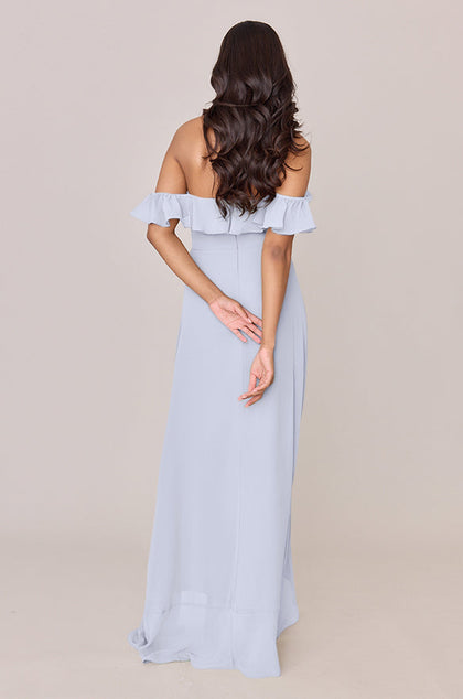 Scarlet Chiffon Dress | Made To Order | Periwinkle
