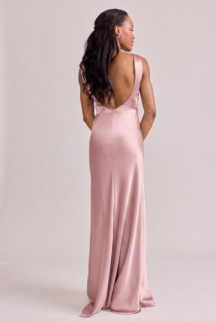 Serena Satin Dress | Made To Order | Blushing Bride