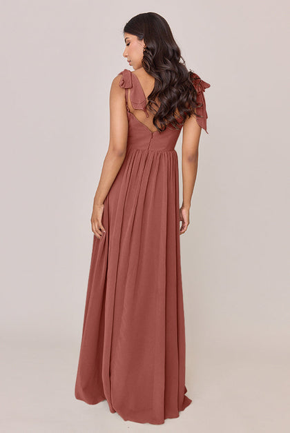 Serenity Chiffon Dress | Made To Order | Cinnamon Rose