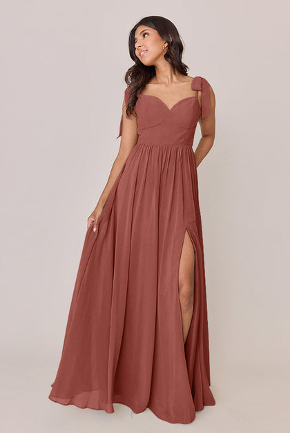 Serenity Chiffon Dress | Made To Order | Cinnamon Rose