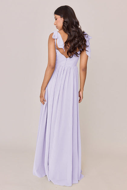 Serenity Chiffon Dress | Made To Order | Light Lavender