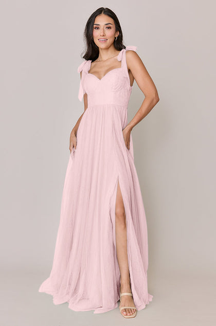 Serenity Tulle Dress | Made To Order | Baby Pink