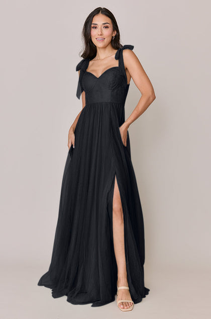 Serenity Tulle Dress | Made To Order | Black