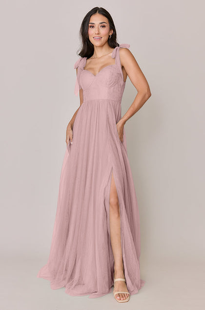 Serenity Tulle Dress | Made To Order | Blush