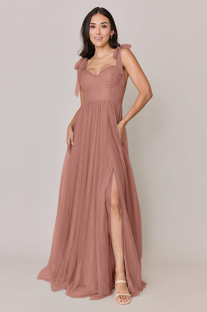 Serenity Tulle Dress | Made To Order | Desert Rose