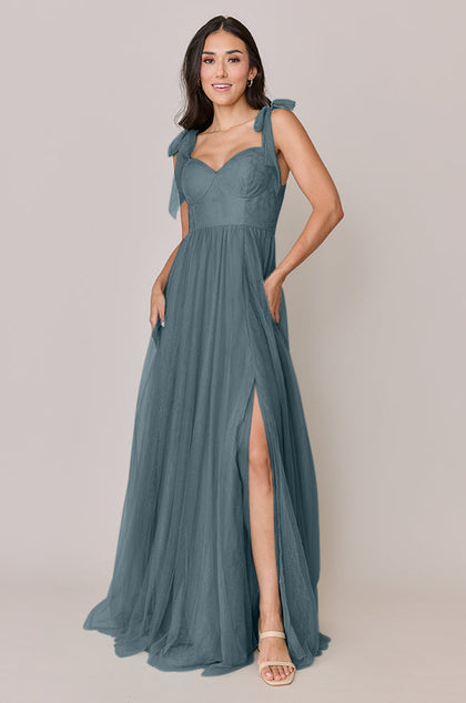 Serenity Tulle Dress | Made To Order | Eucalyptus