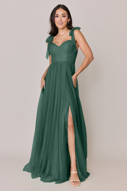 Serenity Tulle Dress | Made To Order | Greenery