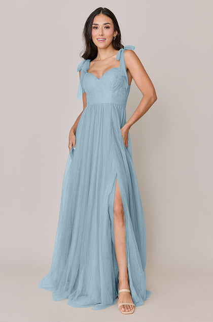 Serenity Tulle Dress | Made To Order | Light Blue