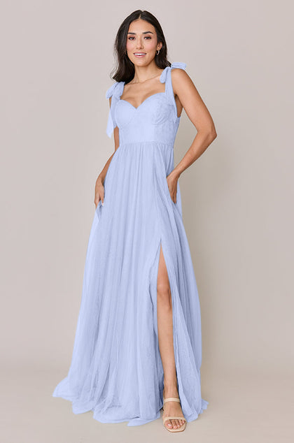 Serenity Tulle Dress | Made To Order | Periwinkle