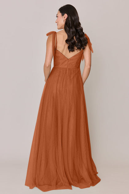 Serenity Tulle Dress | Made To Order | Rust