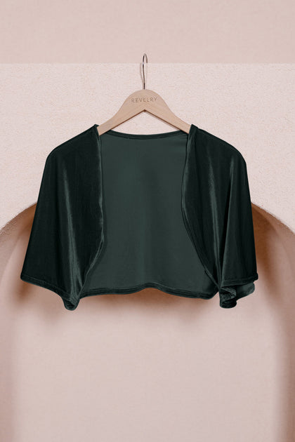 Velvet Shawl | Made To Order | Classic Emerald