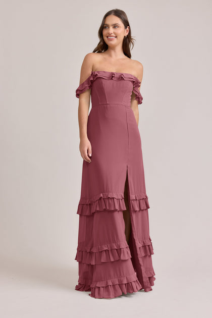 Shea Chiffon Dress | Made To Order | Rosewood