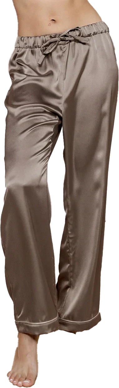Daybreak Satin Sleep Pants | Truffle
