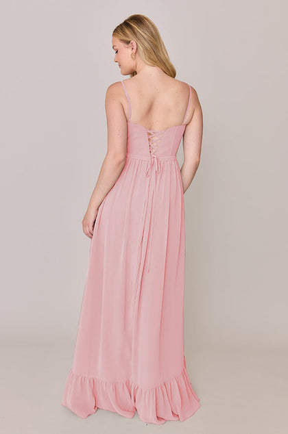Shylah Chiffon Dress | Made To Order | Blushing Bride