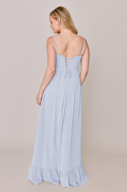 Shylah Chiffon Dress | Made To Order | Periwinkle