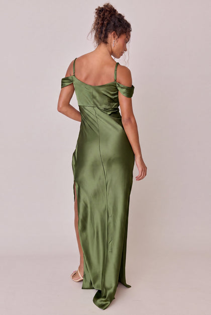 Sienna Satin Dress | Made To Order | Fern