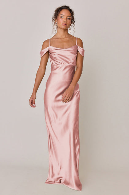 Sienna Satin Dress | Made To Order | Blushing Bride
