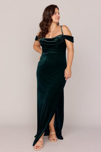 Sienna Velvet Dress | Made To Order | Classic Emerald