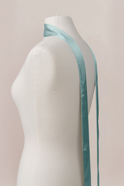 Satin Skinny Scarf | Made To Order | Rosemary