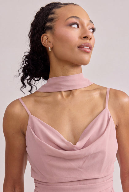 Chiffon Skinny Scarf | Made To Order | Blushing Bride