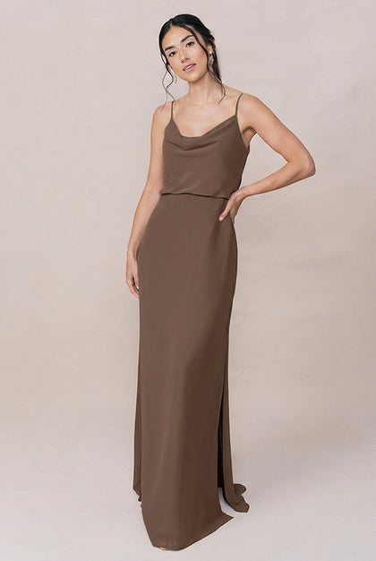 Skye Chiffon Dress | Made To Order | Truffle