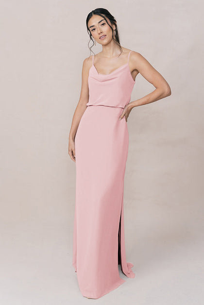 Skye Chiffon Dress | Made To Order | Blushing Bride