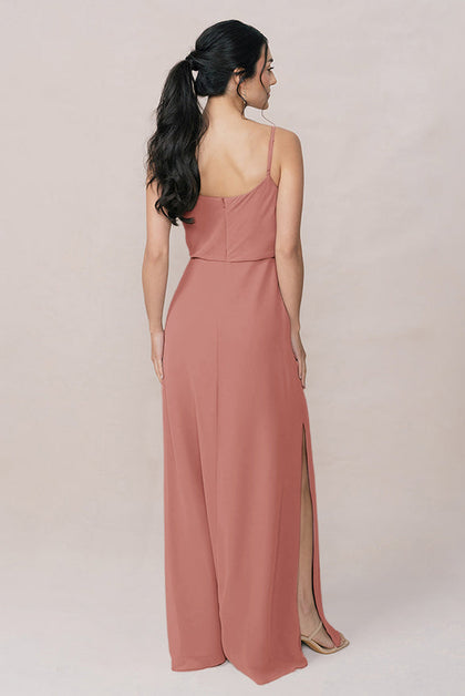 Skye Chiffon Dress | Made To Order | Desert Rose