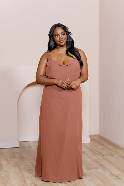 Model: Laken; Size: 24; Color: Cinnamon Rose