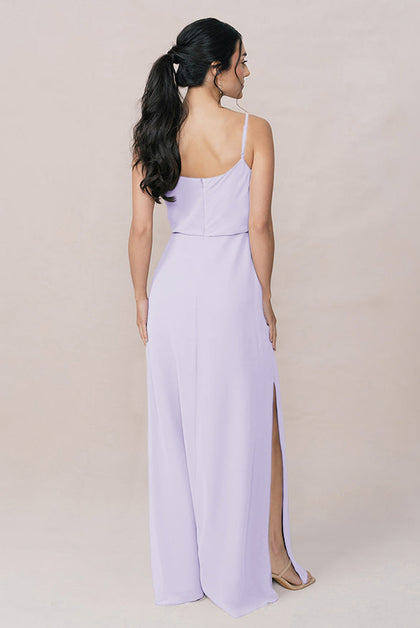 Skye Chiffon Dress | Made To Order | Light Lavender