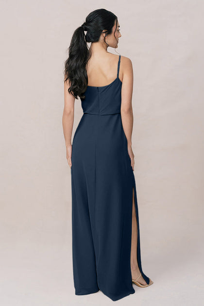 Skye Chiffon Dress | Made To Order | Romantic Blue
