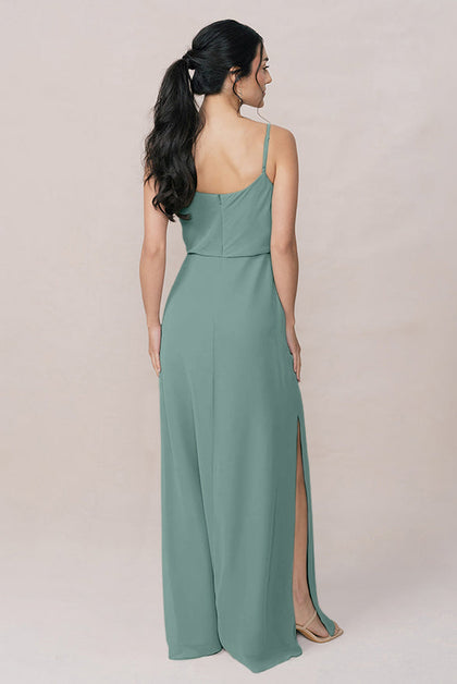 Skye Chiffon Dress | Made To Order | Rosemary