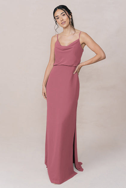 Skye Chiffon Dress | Made To Order | Rosewood