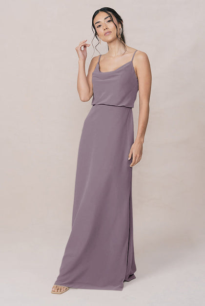 Skye Chiffon Dress | Made To Order | Wisteria