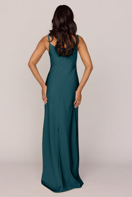 Skye Crepe Dress | Made To Order | Classic Emerald