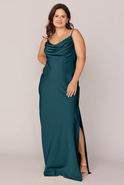 Skye Crepe Dress | Made To Order | Classic Emerald