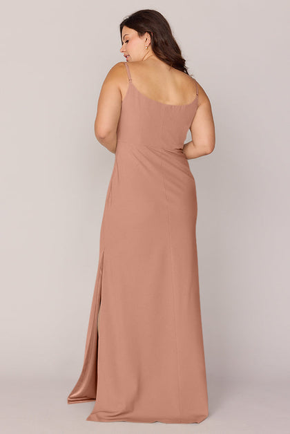Skye Crepe Dress | Made To Order | Desert Rose