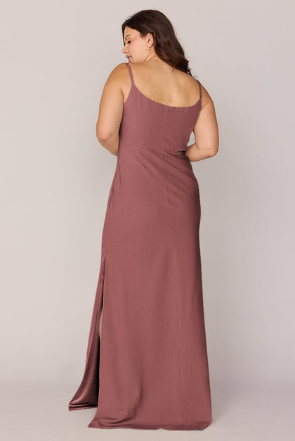Skye Crepe Dress | Made To Order | Dusty Rose