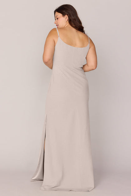 Skye Crepe Dress | Made To Order | Gold Champagne