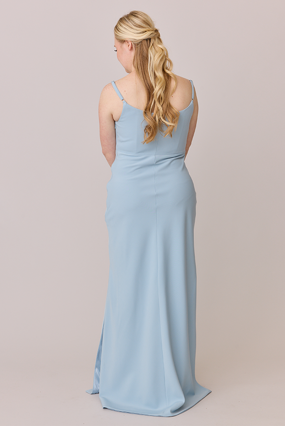 Skye Crepe Dress | Made To Order Light Blue Skye Crepe Dress | Made To Order Light Blue