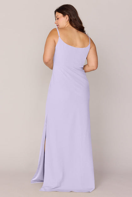Skye Crepe Dress | Made To Order | Light Lavender