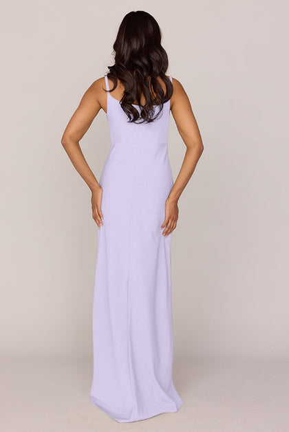 Skye Crepe Dress | Made To Order | Light Lavender
