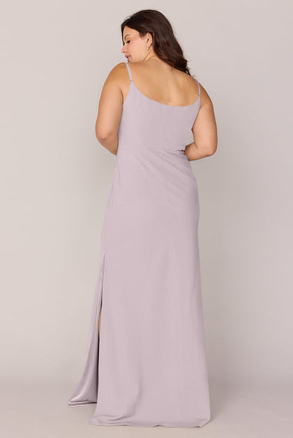 Skye Crepe Dress | Made To Order | Lilac